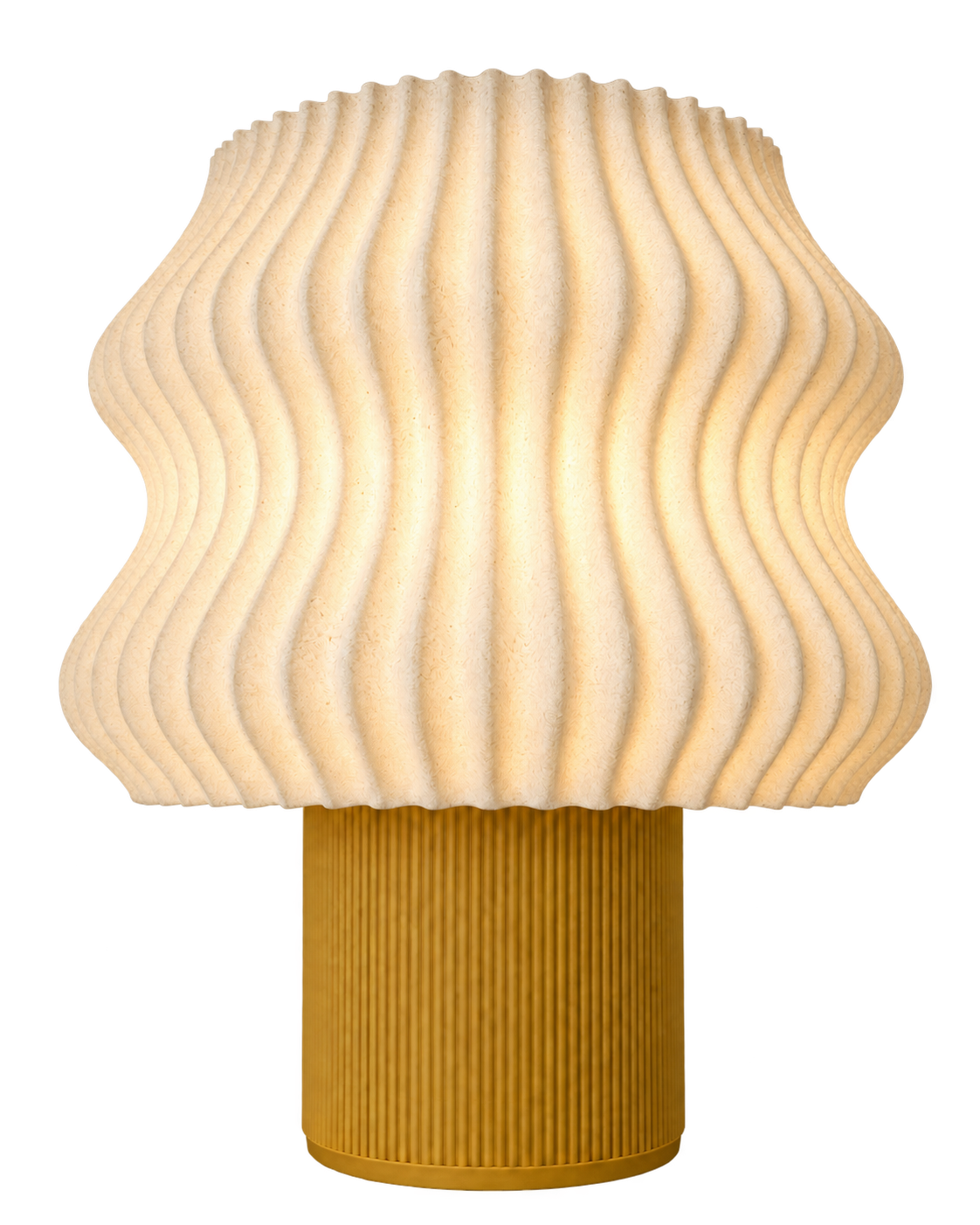 Lámpara Zoe encendida